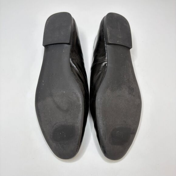 JEFFREY CAMPBELL Black Ballet Flats Stylish Modern Look Womens Size 8.5 - Picture 7 of 9